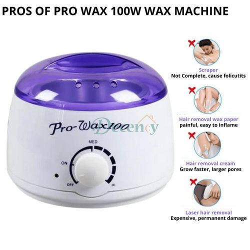 PRO-WAX 100 Hot Wax Heater – Professional Waxing Kit for Smooth Skin